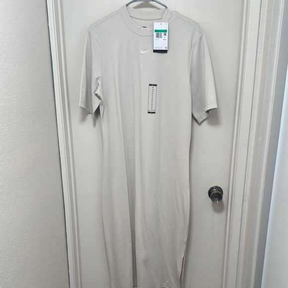 Nike Cream Midi Dress - Picture 1 of 3